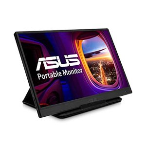 lot 2694 image: ASUS ZenScreen 15.6�� Portable USB Monitor (MB165B) - HD (1366 x 768), Narrow Bezel, Micro USB, USB-Powered, Tripod Mountable, Anti-Glare Surface, Protective Sleeve