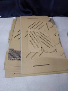 lot 2713 image: Cardboard Cat Scratch Post
