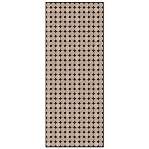 lot 2721 image: American Art Decor Decorative Vinyl Floor Mat Mosaic Tile - 2 x 5- Retail$83.49
