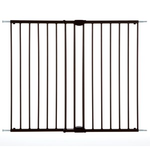 lot 2604 image: ToddleRoo Easy Swing Lock Gate Matte Bronze