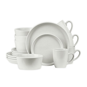 lot 2690 image: Stone and Lain Dishes (6 Dinner  4 Mugs  12 small)