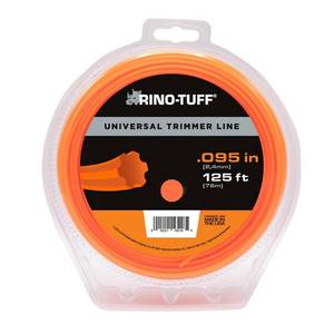 lot 69037 image: Rino-Tuff Universal Fit .095 in. x 125 ft. Gear Replacement Line for Gas and Select Cordless String Grass TrimmerLawn Edger