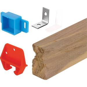lot 69060 image: 24 in., Wood, Drawer Track Repair Kit