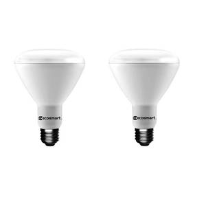 lot 69062 image: 75-Watt Equivalent BR30 Dimmable ENERGY STAR LED Light Bulb Bright White (2-Pack)