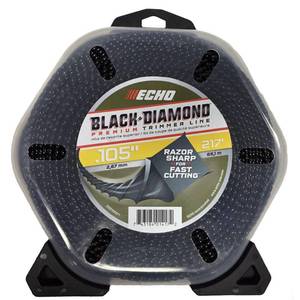 lot 69092 image: Echo-330105071 Black Diamond Trimmer Line - 1 lb Spool - .105 In.