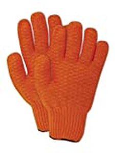 lot 69108 image: HandMaster 5930CCT-L Vinyl-Grid Knit Glove, Large
