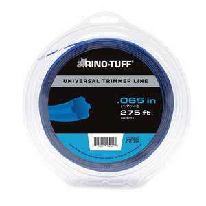 lot 69109 image: Rino-Tuff Universal Fit .065 in. x 275 ft. Gear Replacement Line for Corded and Cordless String Grass TrimmerLawn Edger