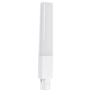 lot 69128 image: (2-Pack) 13W Equivalent Cool White (4000K) Horizontal 2-Pin PL LED GX23 Base Light Bulb