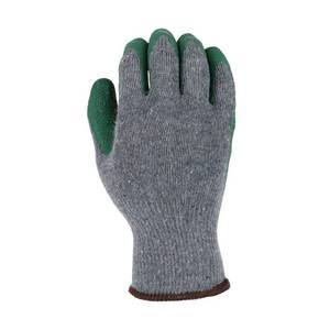 lot 69136 image: West Chester Protective Gear Mens Latex Coated Med Gloves, GreenGray