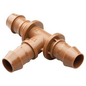 lot 69165 image: Rain Bird Barbed 12 in. Drip Irrigation Tee 4 pk