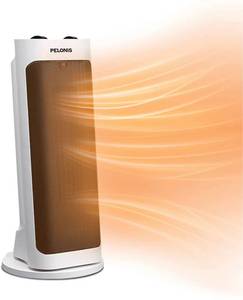 lot 8474 image: PELONIS PH-19J 1500W Fast Heating, Programmable Thermostat, Easy Control, Widespread Oscillation, Over Heating & Tip-over Switch Protection, 17.767.72inch, White