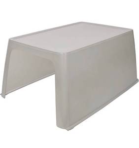 lot 8479 image: ScoopFree Self-Cleaning Litter Box Privacy Hood - Works with ScoopFree 2nd Generation and Smart Litter Boxes, Grey