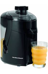 lot 8506 image: Hamilton Beach HealthSmart Juicer Machine, Centrifugal Extractor 2.4� Feed Chute for Fruits and Vegetables, Easy to Clean, BPA Free, 400W, Black