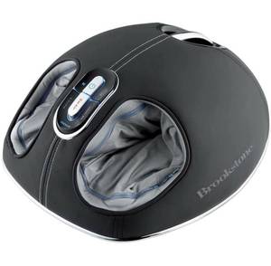 lot 8516 image: Brookstone FS1 Shiatsu Foot Massager with Heat  Air Compression, Deep Kneading  3 Massage Programs - Retail $279.99