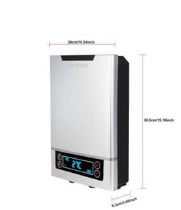 lot 20644 image: $$$  lensheny Electric Tankless Water Heater 240V Digital Display Hot Water Heater SERIES XFJ-FDCH