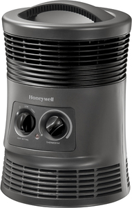 lot 20646 image: Honeywell - 360 Surround Fan-Forced Heater - Slate Gray