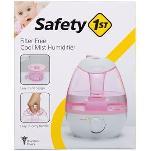 lot 20651 image: Safety 1st Filter Free Cool Mist Humidifier, Pink