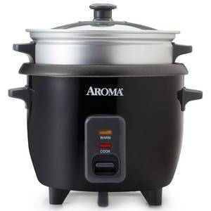 lot 20656 image: Aroma Arc-363-1NGB 6-Cup Pot Style Rice Cooker