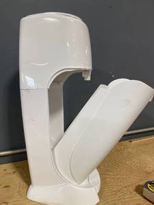 lot 20659 image: Playtex Diaper Genie Complete White Diaper Pail with 1 Refill
