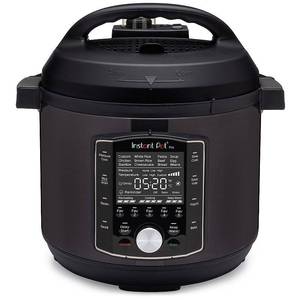 lot 20681 image: Instant Pot - 8Qt Pro Electric Pressure Cooker - Black