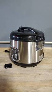 lot 2880 image: Hamilton Beach - 14-Cup RiceGrain Cooker - STAINLESS STEEL