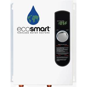 lot 2903 image: EcoSmart Electric Tankless Water Heater 18 kW