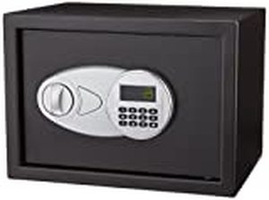 lot 9890 image: AmazonBasics Security Safe 0.5 Cubic Feet