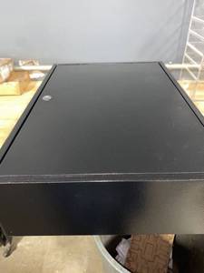 lot 9914 image: Barska 64-Position Steel Key Lock Box Safe With Key Lock (Black) 15�x22�x6�