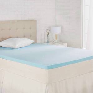 lot 8564 image: Amazon Basics Cooling Gel-Infused Memory Foam Mattress Topper - 2-Inch - Twin