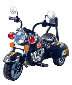 lot 8571 image: Lil Rider Road Warrior Motorcycle - Black