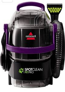 lot 8580 image: BISSELL SpotClean Pet Pro Portable Carpet Cleaner