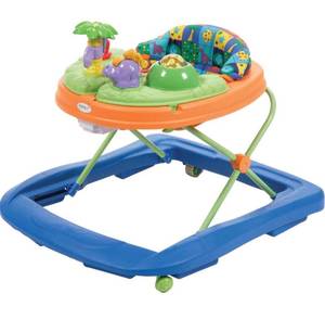 lot 8582 image: Safety 1st Dino Sounds n Lights Discovery Baby Walker with Activity Tray
