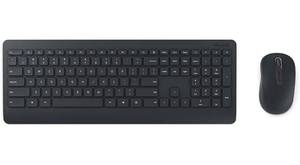 lot 8590 image: Microsoft Wireless Desktop 900 - Black. Wireless Keyboard and Mouse Combo. RightLeft Hand Use Mouse. USB Connectivity