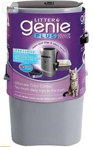lot 8596 image: Litter Genie Plus Pail - Silver