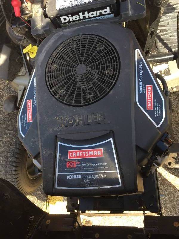 Craftsman 54" 26hp VTwin Kohler Garden Tractor BIG SUMMER OUTDOOR