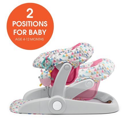 lot 2756 image: Summer Learn-to-Sit Stages 2-Position Floor Seat (Funfetti Pink)