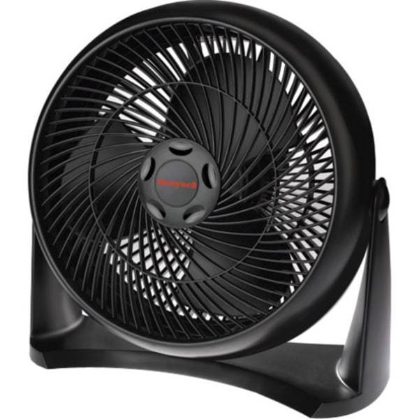 lot 2830 image: Honeywell TurboForce Air Circulator Electric Floor Fan, HT908, Black