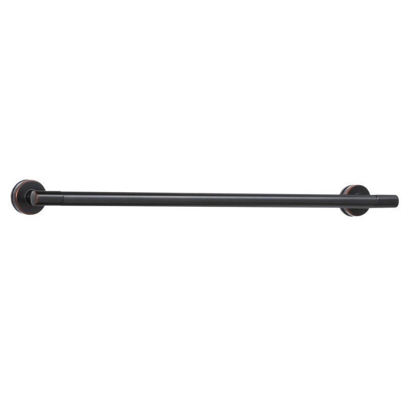 lot 2300 image: Delta Lyndall 20 in. Handles for Sliding Shower or Bathtub Door in Bronze (1-Pair)