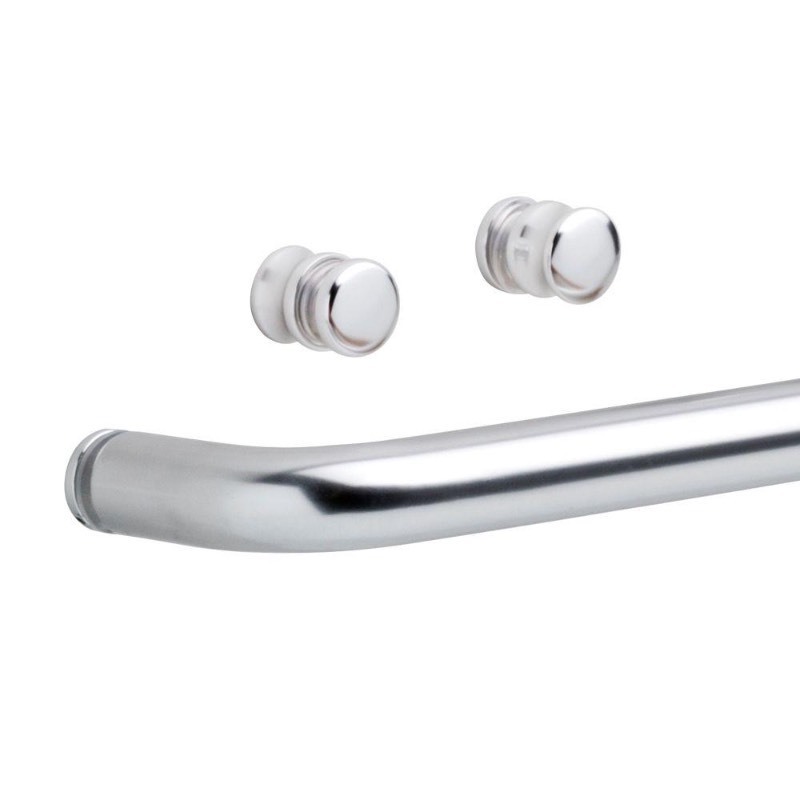 lot 2400 image: Delta Simplicity Handle with Knobs for Sliding Shower SDBRO11-PC-R