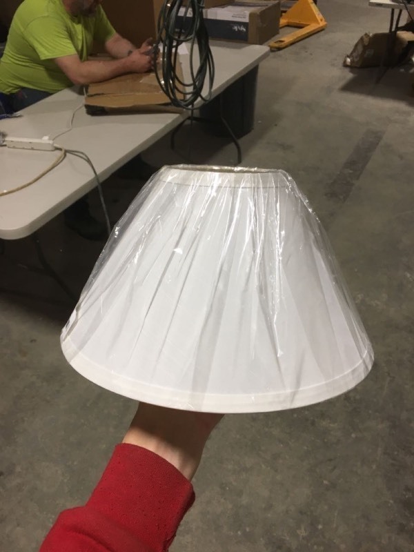 lot 2697 image: small lamp shade