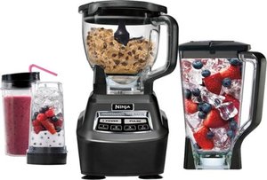 lot 3360 image: Ninja - Mega Kitchen System 72-Oz. Blender - Black