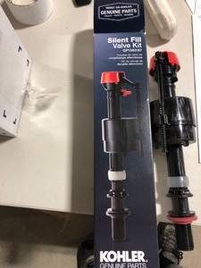 lot 3367 image: KISSLER & CO Fill Valve,Toilet,Plastic,Black GP1083167
