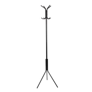 lot 3376 image: Mind Reader Standing Coat Rack Hat Hanger with 8 Hooks