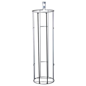 lot 3377 image: Rubbermaid 2079602 12 X 12 X 37 Silver FastTrack Rail Vertical Ball Rack
