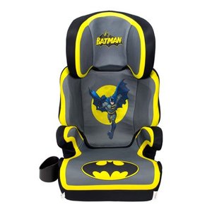 lot 3379 image: KidsEmbrace High-Back Booster Car Seat, DC Comics Batman