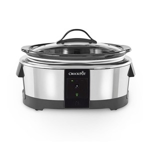 lot 3450 image: Crock-Pot 6-qt. Programmable Alexa-Enabled Slow Cooker, Multicolor, 6 QT