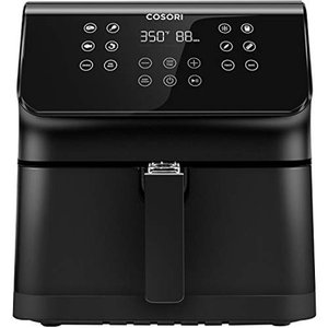 lot 3459 image: COSORI 12-in-1 Air Fryer, Mothers Day Gifts with Cookbook(100 Recipes) Large XL 5.8QT 1700-Watt Air Fryer Oven & Oilless Cooker with Preheat, Customizable 10 Presets & Shake Reminder, 5.8QT, Black