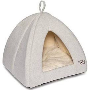 lot 3466 image: Best Pet Supplies Best Pet SuppliesPet Tent-Soft Bed for Dog & Cat, Inc, Inc. - Tan, 19 x H 19
