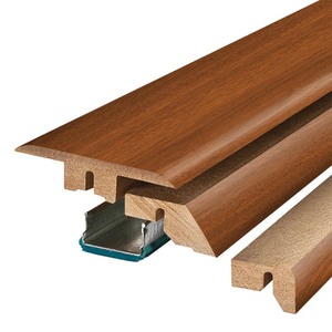 lot 3412 image: PERFORMANCE ACCESSORIES Brick 0.75 in. T x 2.37 in. W x 78.7 in. L Laminate 4-in-1 Molding, Medium