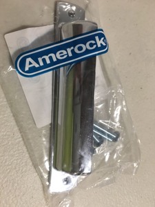 lot 3426 image: Amerock polished chrome pull - 96mm (10 count)